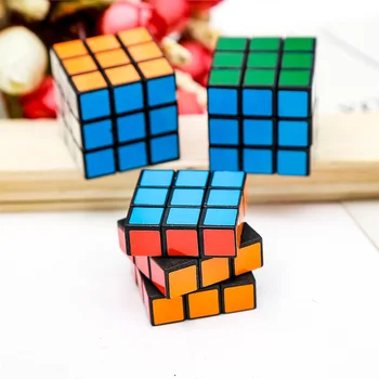 1 @ # 1 бр. Кубчета-пъзел Професионална Скорост Cubo Magico Умения Нов 3X3X3 Магически Куб Без Стикери Забавни Играчки за Студенти