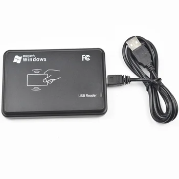13,56 Mhz Черен USB Сензор за близост Smart RFID NFC Четец на карти Не е необходимо В Драйвера