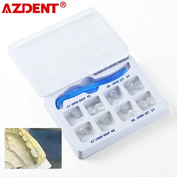 AZDENT Стоматологичен Комплект За Естетически Печат на Задните Зъби, Определени За Възстановяване на Формата на Инструменти За Пломбирования 16 Зъбите Набор от Стоматологични Аксесоари
