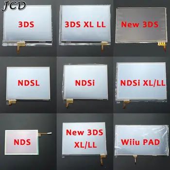 JCD Сензорен панел дисплей на таблета за DS Lite NDSL Wiiu PAD за Нови 3DS NDSI NDSL XL LL конзолата за игри замяна