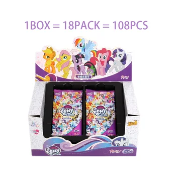 My Little Pony: Приятелство е Магия се Събират Карти за Игра Оригинално Аниме PR BronzingFlash Карти, Играчки, Подаръци за Деца