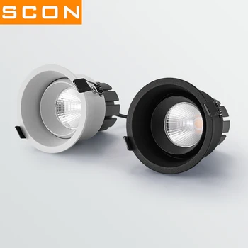 SCON тесен тапицерия на тавана вградена лявата и дясната 60 градусная регулиране на осветлението на зоната на прожектор