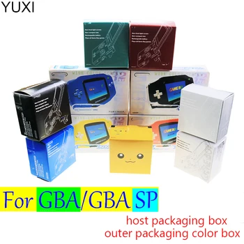 YUXI 1 бр. За игралната конзола GBA, Опаковки, Кутии За Gameboy Advance SP GBA SP Защитна Кутия за Опаковка Кутия