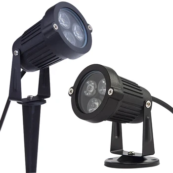 Външна led лампа за косене на КОЧАН 1 W 3 W 5 W 10 W Led Градински Инфинити Лампа AC85-265V 12V Водоустойчиви Лампа За Осветление на Градински Пътеки Прожектори