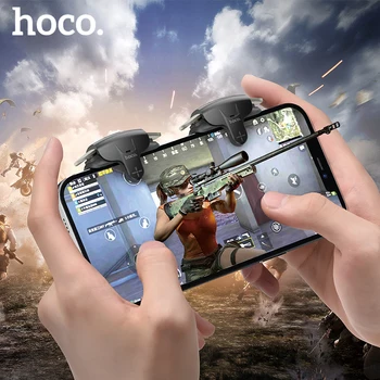 Джойстик HOCO Gamepad За мобилен контролер PUBG, Автоматичен висока честота на Кликване на Бутона старт Джойстик, Стрелецът L1 R1 за Android и iOS