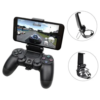 За ps4 Мобилен Мобилен Телефон Поставка За PS4 Контролер за Монтиране на Дръжката За PlayStation 4 Геймпад За Samsung S8 S9 Титуляр За Телефон