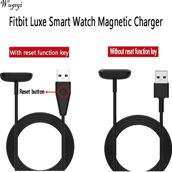 За Смарт Гривна Fitbit Luxe Зарядно Устройство С Бутон За Нулиране Кабел За Зареждане Часа Магнитно Зарядно Устройство