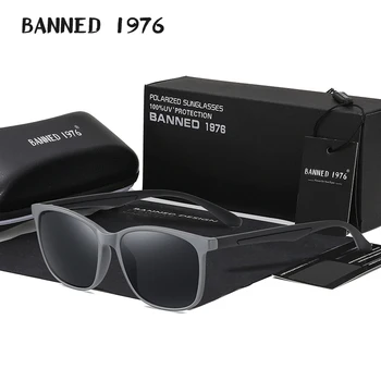 Марка TR 90 Слънчеви Очила HD Поляризирани Лещи, Слънчеви Очила Vintage слънчеви Очила Trend стил Аксесоари за Слънчеви Очила За Мъже/Жени Gafas
